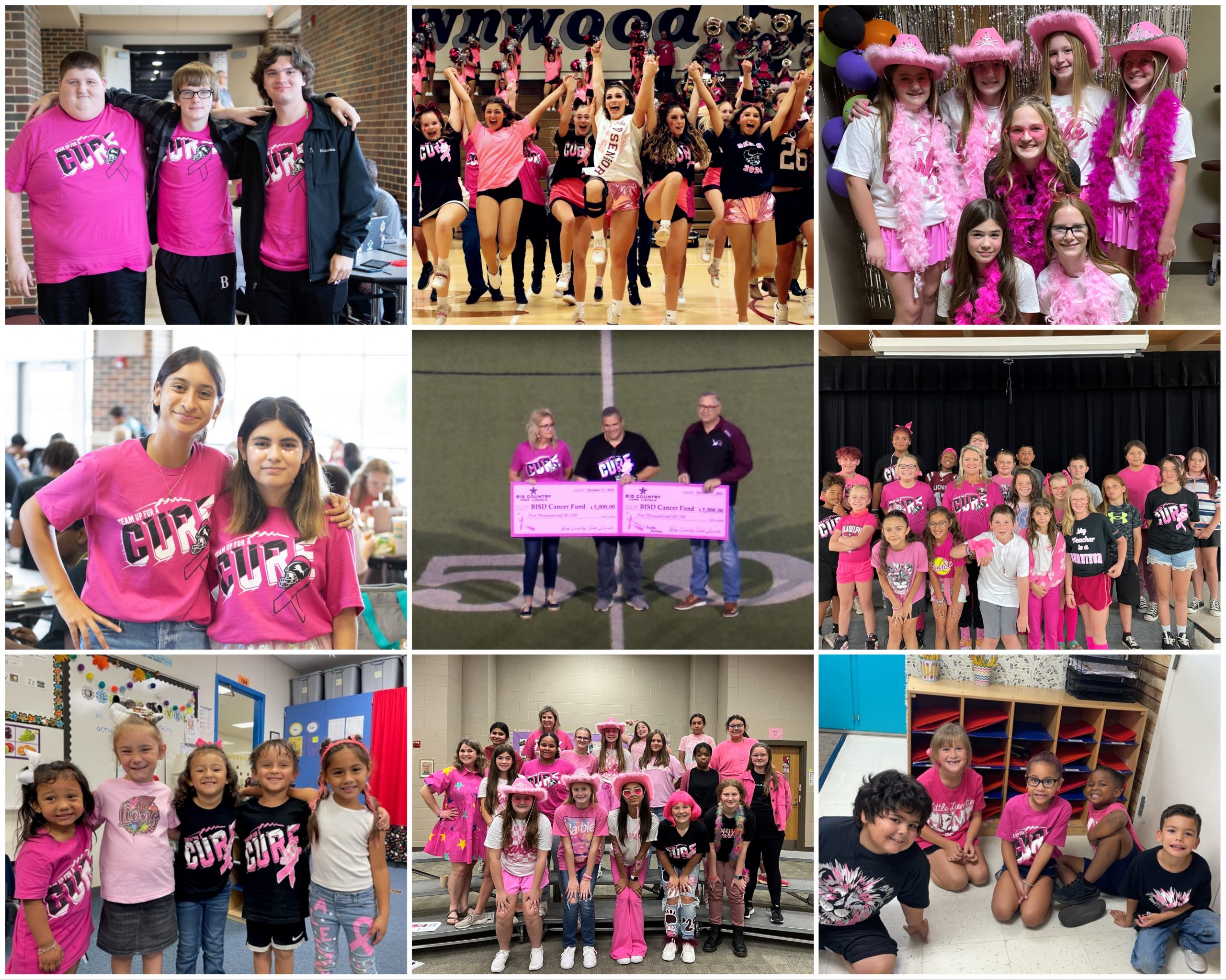 Brownwood ISD Pink-Out raises more than $12,000 - Brownwood Bulletin